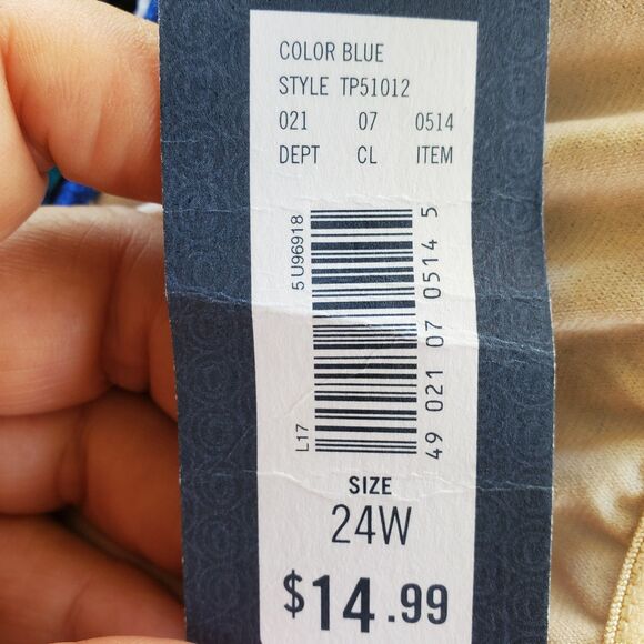 Cherokee Tankini Swimwear Size 24W - Picture 7 of 7